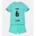 Günstige Barcelona Paez Gavi #6 Babykleidung 3rd Fussballtrikot Kinder 2023-24 Kurzarm (+ kurze hosen)